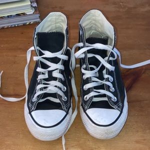 Black High Top Converse